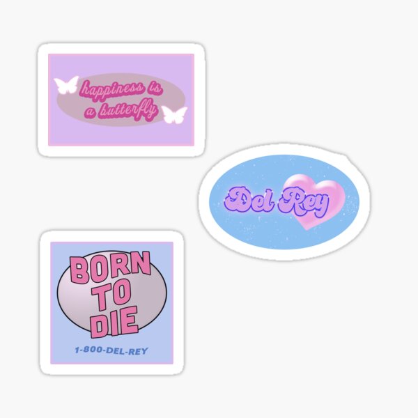 Pack esthétique des années 90 Lana Del Rey Sticker