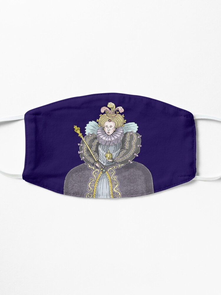 Alternate view of Queen Elizabeth I Mask