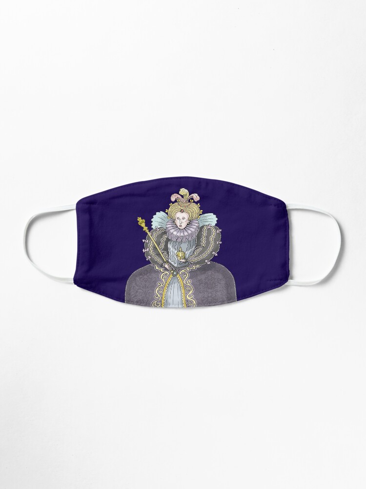 Alternate view of Queen Elizabeth I Mask