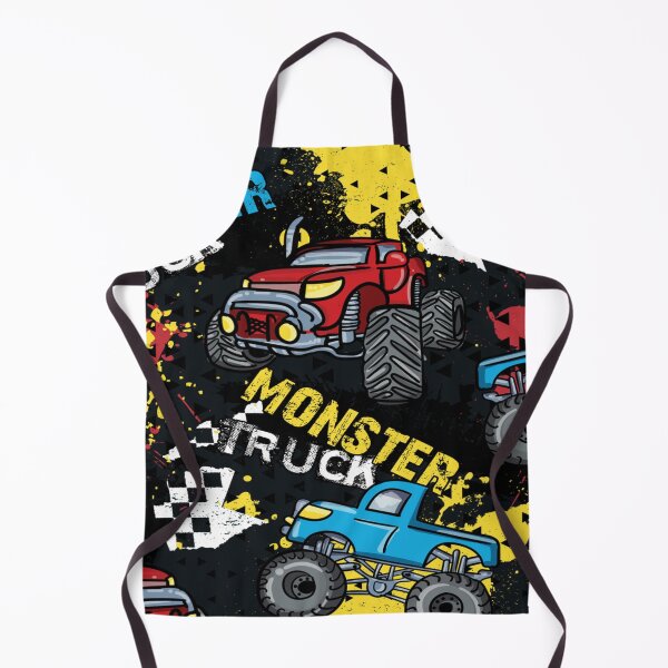 Item preview, Cool Monster truck pattern designed and sold by Preciselymade84.