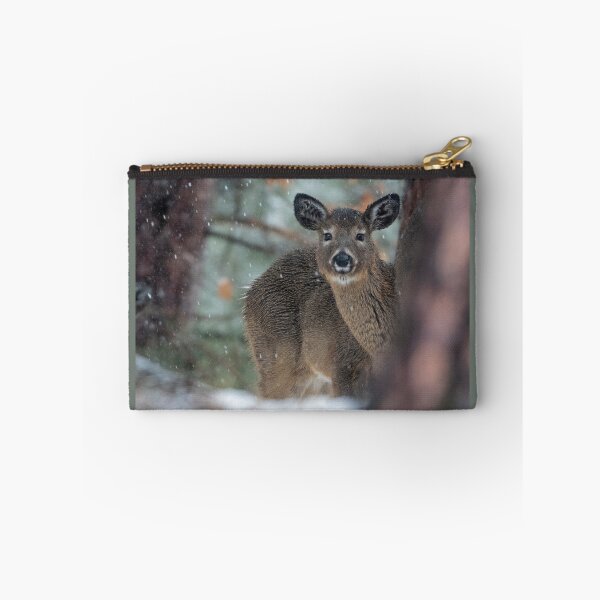 Item preview, White-tailed deer in winter designed and sold by TheCurators.