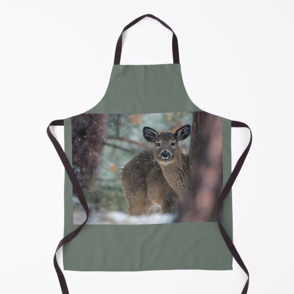 Item preview, White-tailed deer in winter designed and sold by TheCurators.