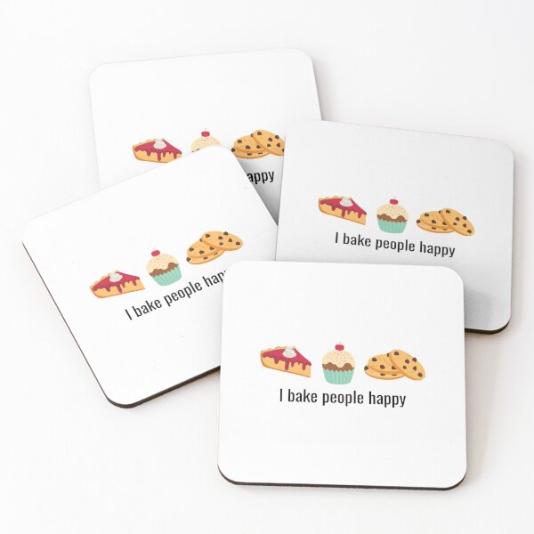 Item preview, Cupcake, Pie, Cookie Baker - I BAKE People Happy! designed and sold by EstelleStar.