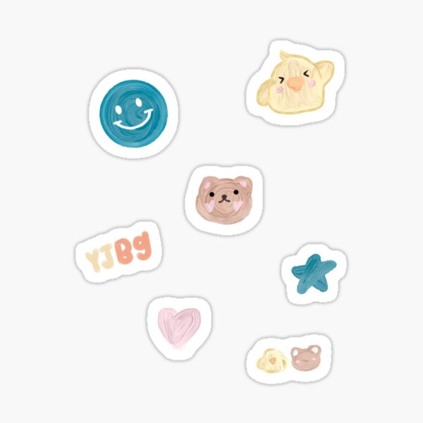 TXT High Quality Stickers, KPOP, TomorrowTogether, Soobin, Yeonjun,  Beomgyu, Taehyun, HueningKai, Txt Stickers, Kpop Merch, Kpop Sticker