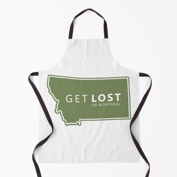 Item preview, Get Lost in Montana MT State Decal designed and sold by hilda74.