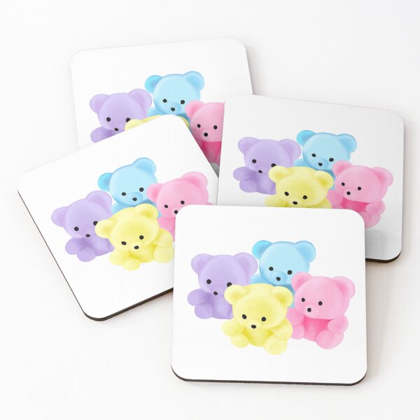 Item preview, flocked teddy bears designed and sold by liranm.