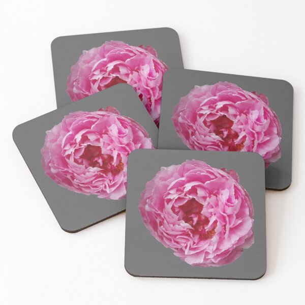 Item preview, Peony with grey back ground  designed and sold by OllieandQuinn.