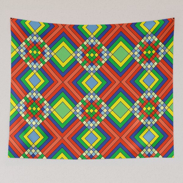 Item preview, Bright Patchwork designed and sold by ArtfullHeart9.