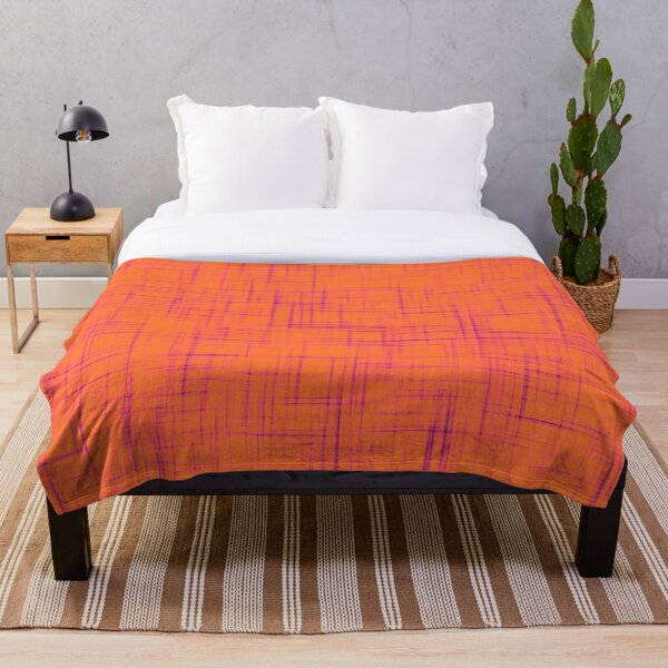Item preview, Fondo abstracto geométrico de línea cuadrada en naranja y morado designed and sold by Mrvell.