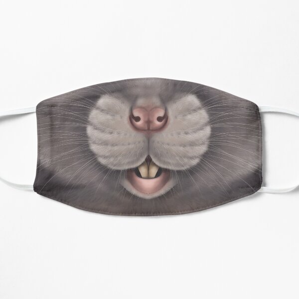 Rat/Mouse Face Flat Mask