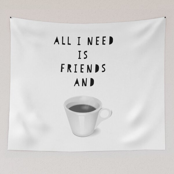 Item preview, Friendship and coffee is all I need designed and sold by Roxdesigns.