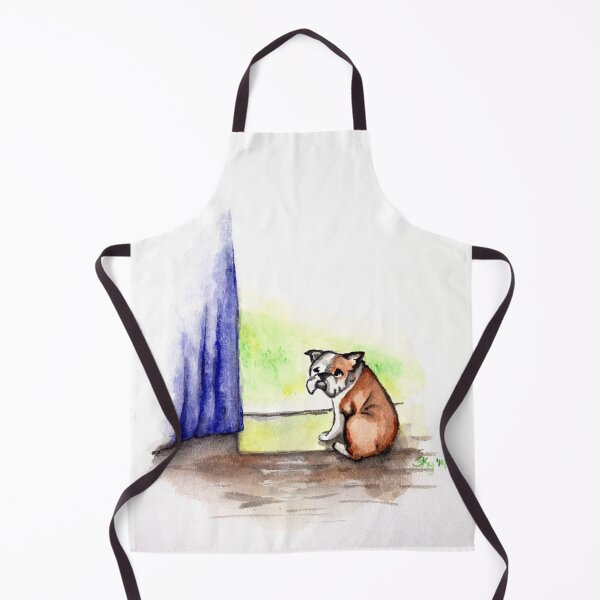 Item preview, Bulldog at the Door designed and sold by ThatSkyChick.
