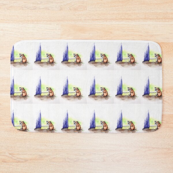 Item preview, Bulldog at the Door designed and sold by ThatSkyChick.
