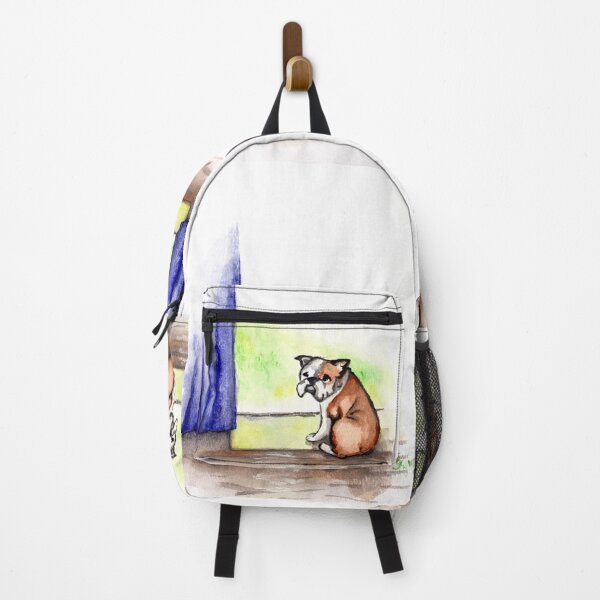 Item preview, Bulldog at the Door designed and sold by ThatSkyChick.