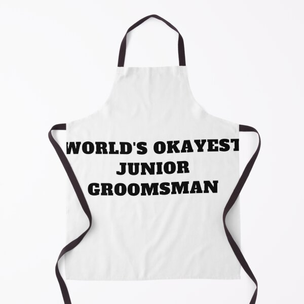 Item preview, World's Okayest Junior Groomsman designed and sold by Jeangel97.