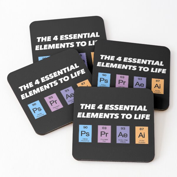 Item preview, The 4 Essential Elements to Life designed and sold by The Editor's Soft-Wear.