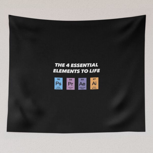 Item preview, The 4 Essential Elements to Life designed and sold by The Editor's Soft-Wear.
