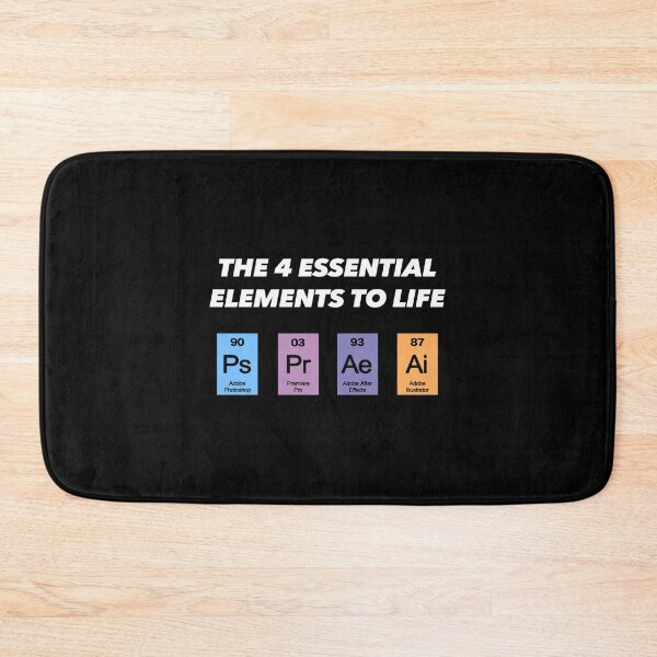 Item preview, The 4 Essential Elements to Life designed and sold by The Editor's Soft-Wear.