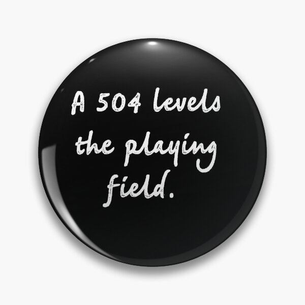 Item preview, A 504 levels the playing field designed and sold by firegalaxy.