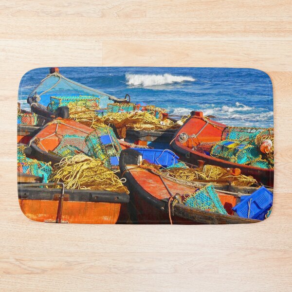 Item preview, Lobster Boats designed and sold by Marylou Badeaux.