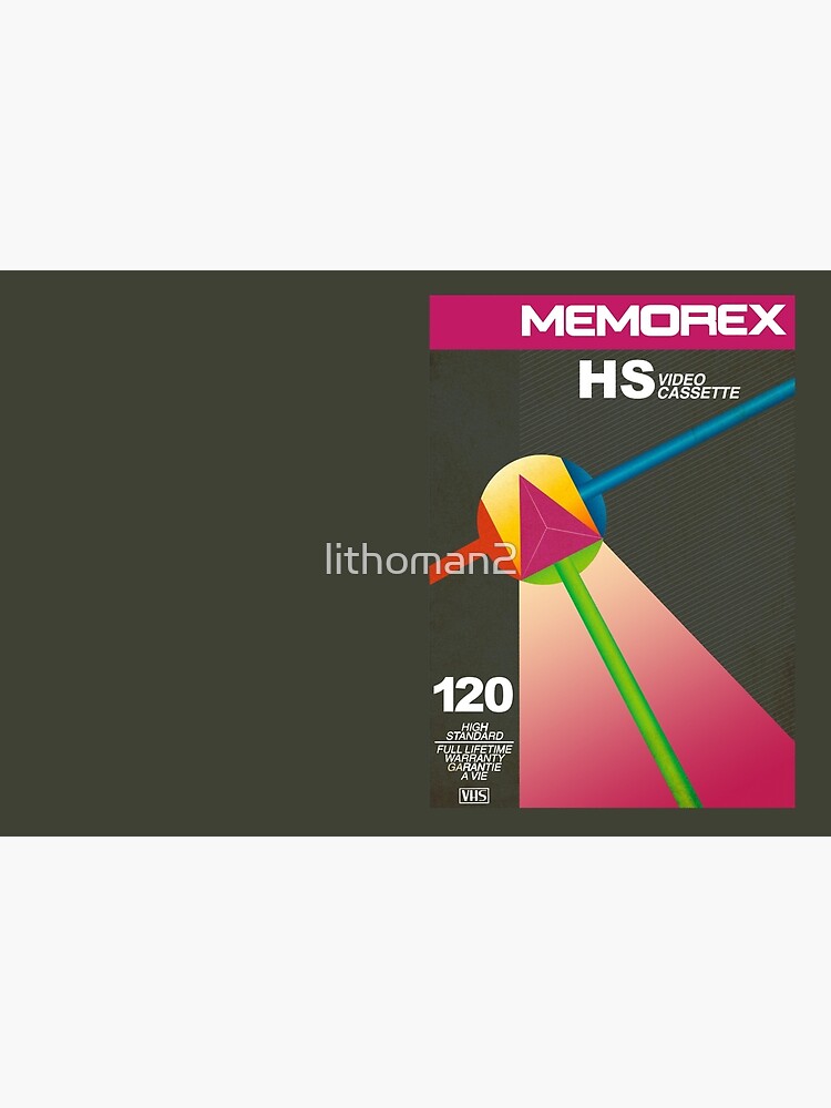 MEMOREX HS 120 VIDEO CASSETTE Tape Tote Bag for Sale by lithoman2