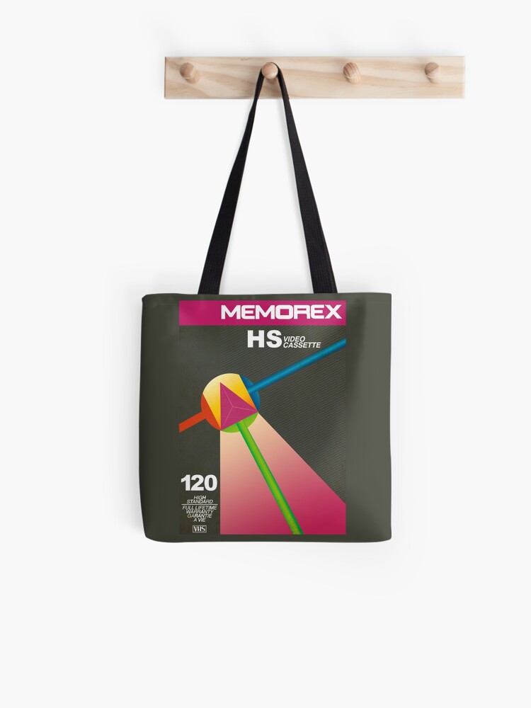 MEMOREX HS 120 VIDEO CASSETTE Tape Tote Bag for Sale by lithoman2