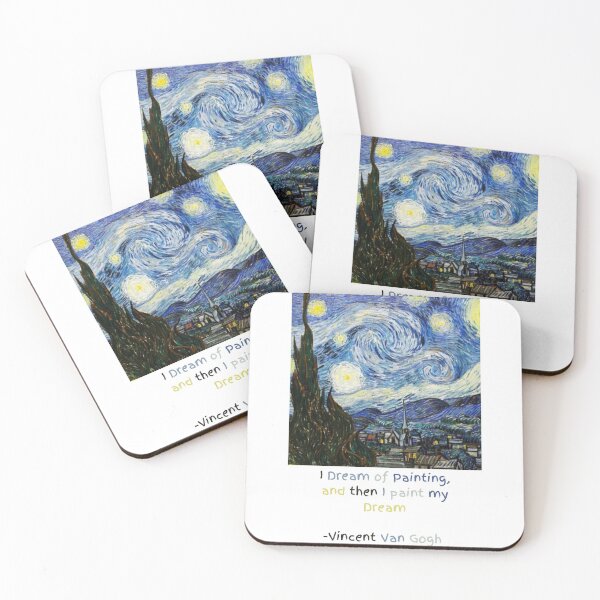 Item preview, Famous Artists Motivational Quotes Van Gogh Vol2 designed and sold by TheHappyK.