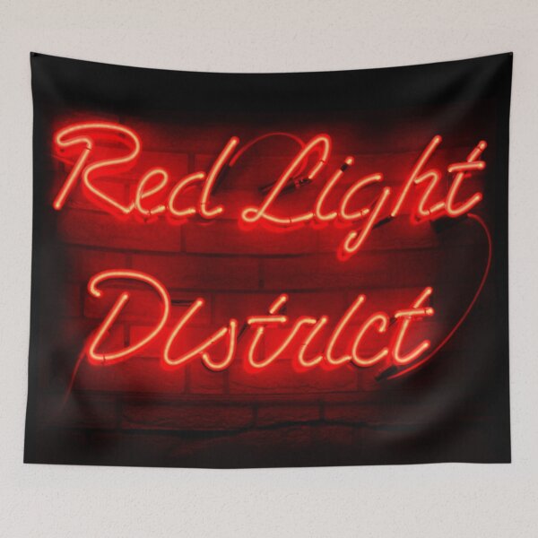 Item preview, Red Light District Neon Sign designed and sold by QueenElectro.