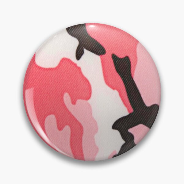 Item preview, pink camo mask designed and sold by beccadiann.