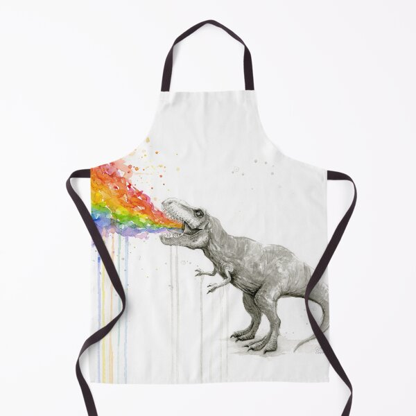 Item preview, T-Rex Rainbow Puke designed and sold by Olga Shvartsur.