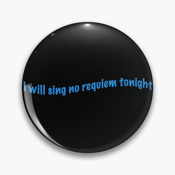 Item preview, i will sing no requiem :( designed and sold by ewelborn.