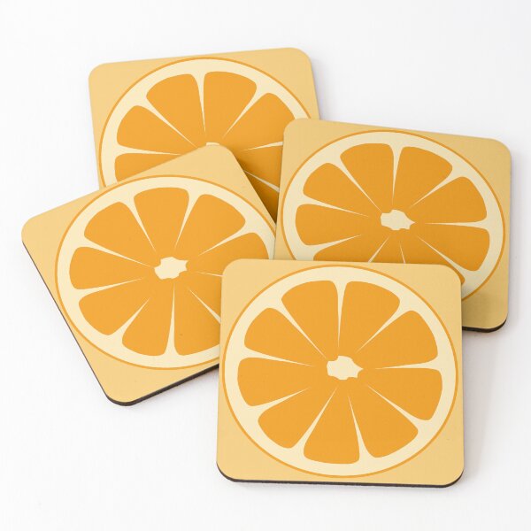 Item preview, orange half designed and sold by ClumsyCat.