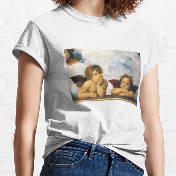 Raffaello - Madona Sistina Angels Classic T-Shirt