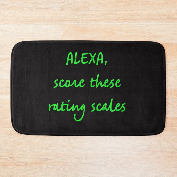 Item preview, Alexa score these rating scales designed and sold by firegalaxy.
