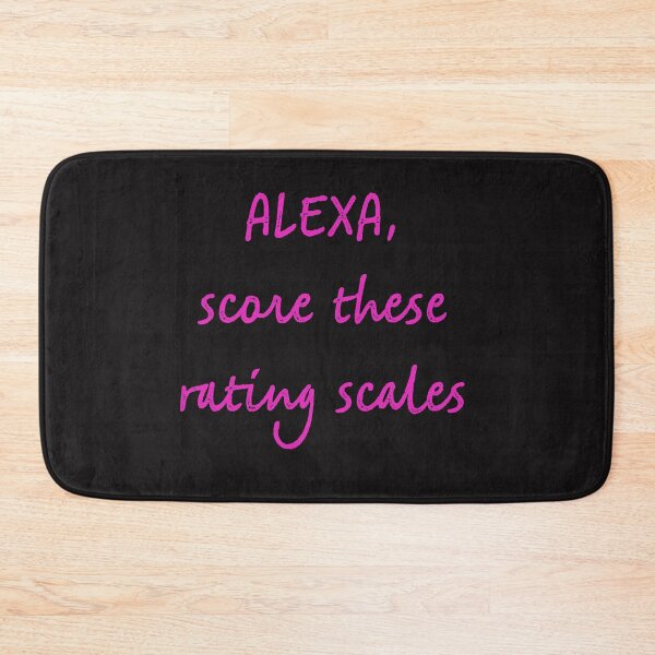 Item preview, Alexa score these rating scales designed and sold by firegalaxy.