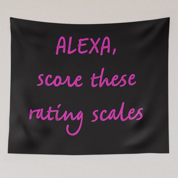 Item preview, Alexa score these rating scales designed and sold by firegalaxy.