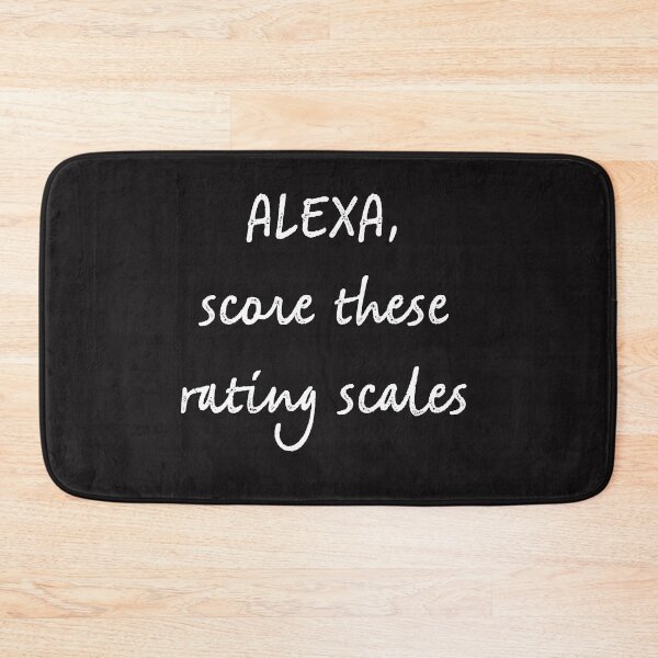 Item preview, Alexa score these rating scales designed and sold by firegalaxy.