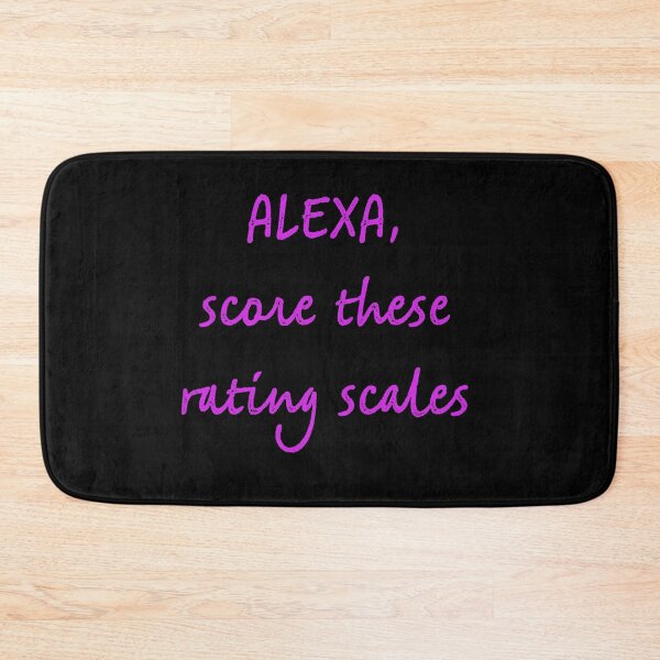 Item preview, Alexa score these rating scales designed and sold by firegalaxy.