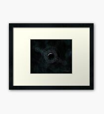 Visionary Psychedelic Moon Framed Print