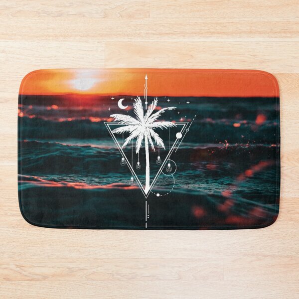 Item preview, Geometric Palm Against Sunset designed and sold by Katey1285.