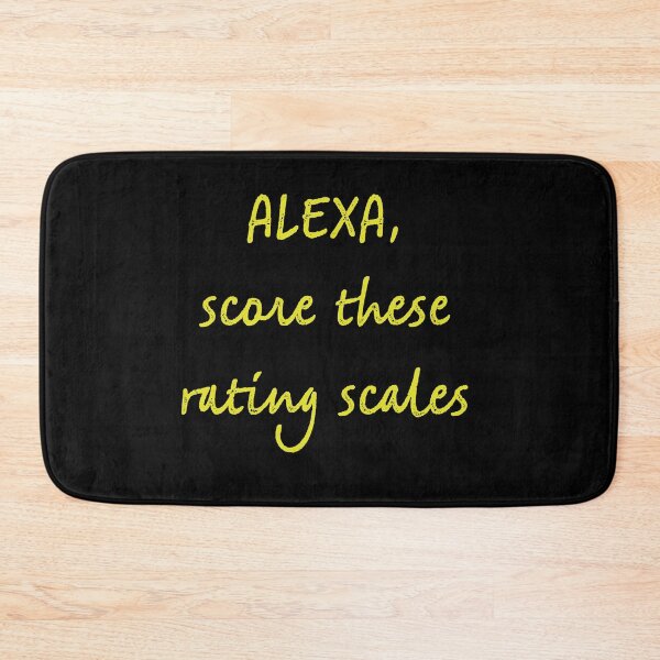 Item preview, Alexa score these rating scales designed and sold by firegalaxy.