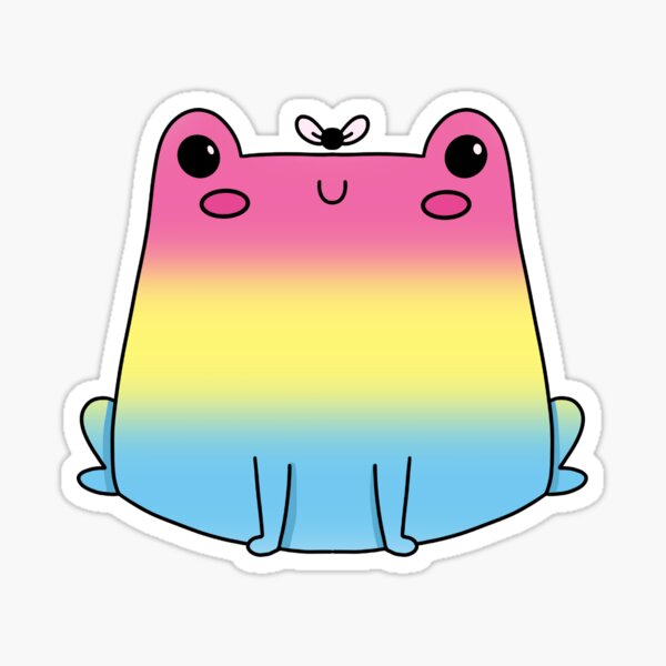 Artikel-Vorschau von Pansexueller Frosch, designt und verkauft von PastelMushroom.