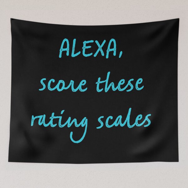 Item preview, Alexa score these rating scales designed and sold by firegalaxy.