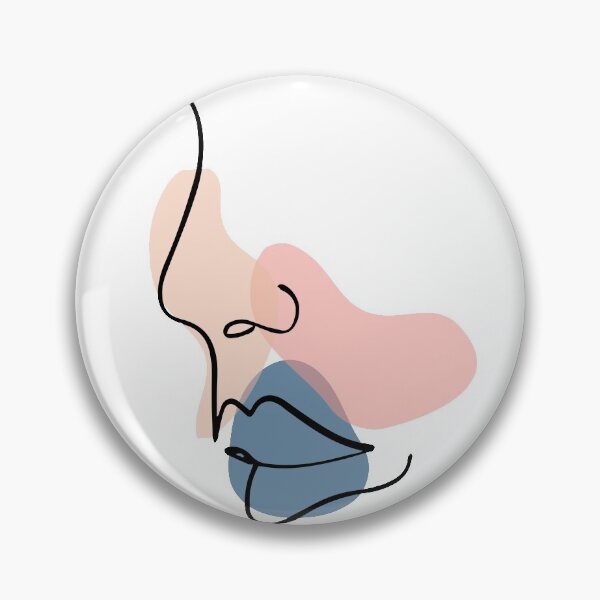 Item preview, Minimalism face pastel designed and sold by Con Inspo.