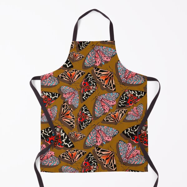 Item preview, Mustard coloured moths designed and sold by ariellemorris.