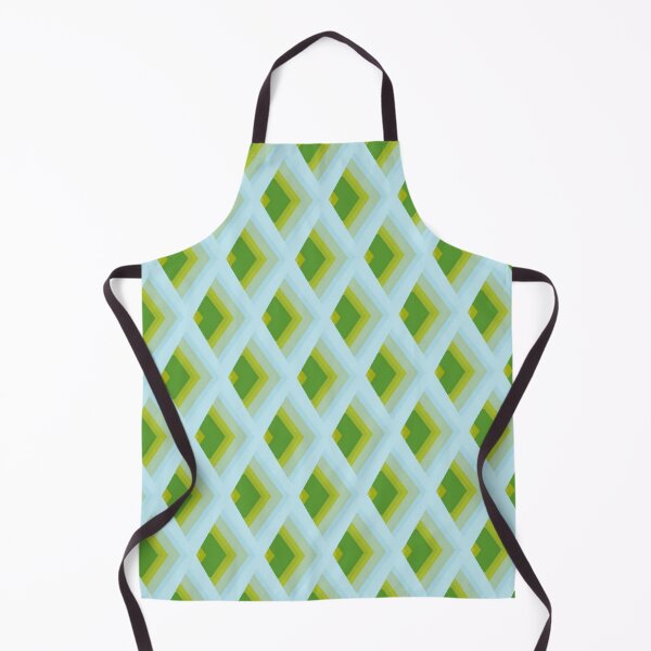 Item preview, Blue and Green Geometric Abstract designed and sold by pugmom4.