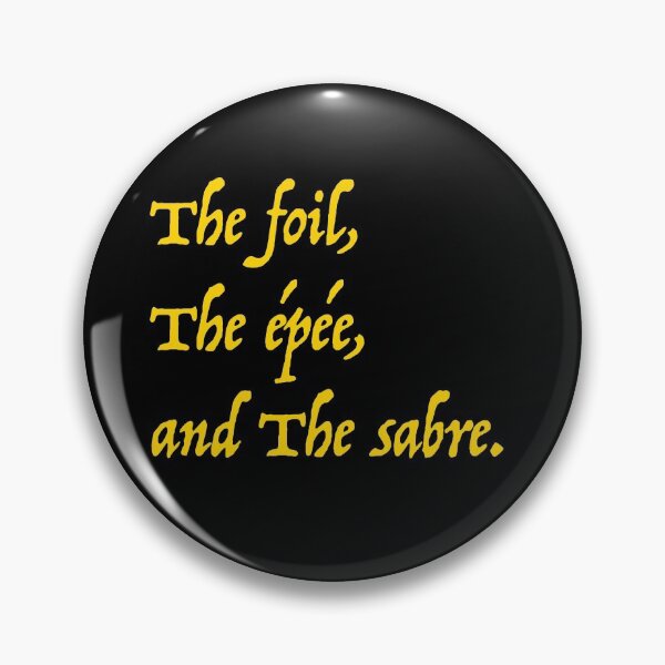 Item preview, The foil, the epee and the SABRE designed and sold by jazzydevil.