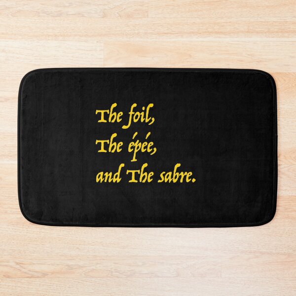 Item preview, The foil, the epee and the SABRE designed and sold by jazzydevil.