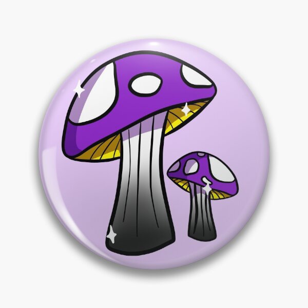 Item preview, Subtle Non-Binary Flag Mushrooms designed and sold by PastelMushroom.