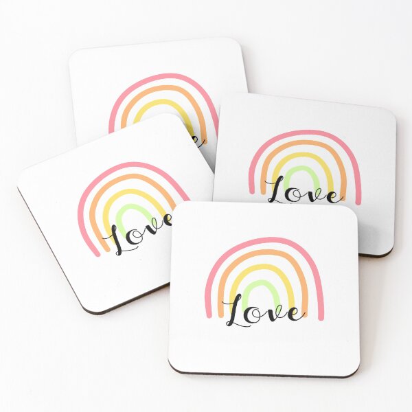 Item preview, Rainbow with Love Text designed and sold by passionatelyem.